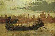 Atkinson Grimshaw Elaine oil painting